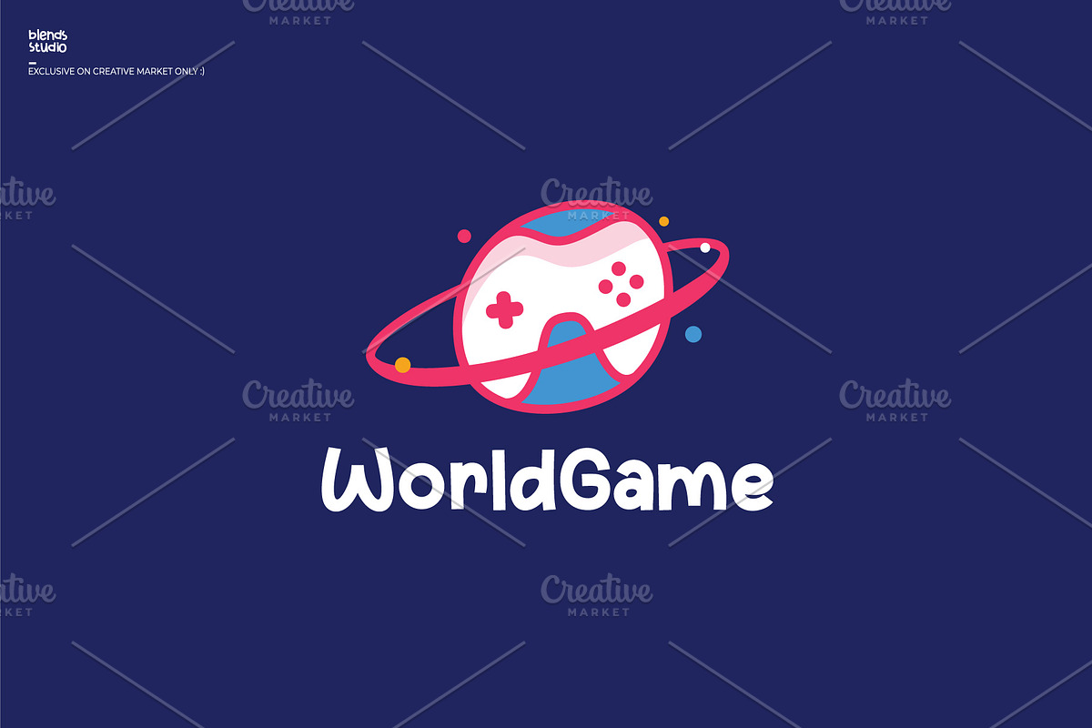 WorldGame Logo, a Branding & Logo Template by blends.studio (Photo 4 of 4)