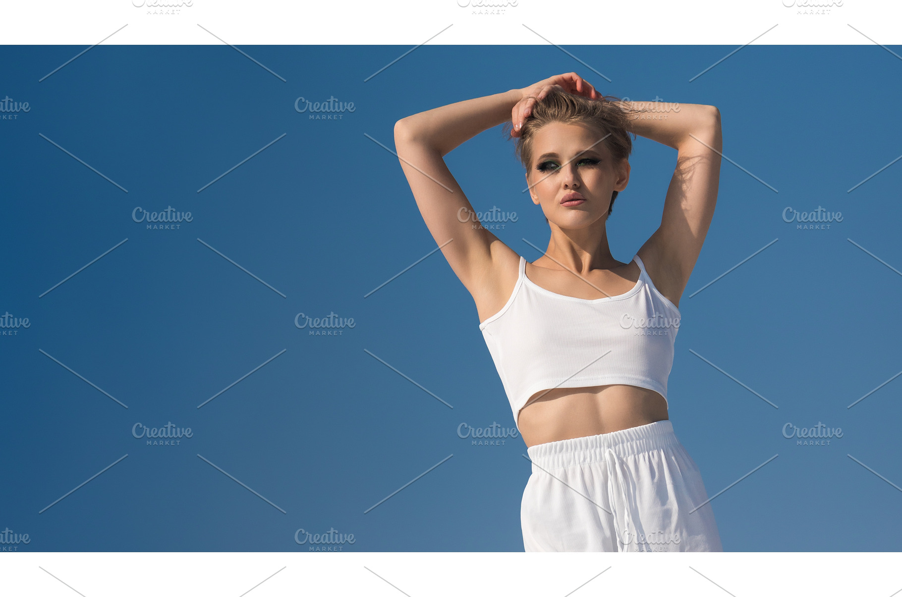 Beauty female fashion model with her, a Beauty & Fashion Photo by Alexander-Piragis