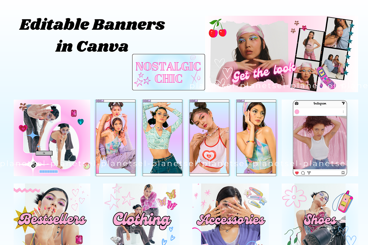 Y2K Shopify Theme, Y2K AESTHETIC, a Shopify Template by PLANETSEL (Photo 3 of 5)