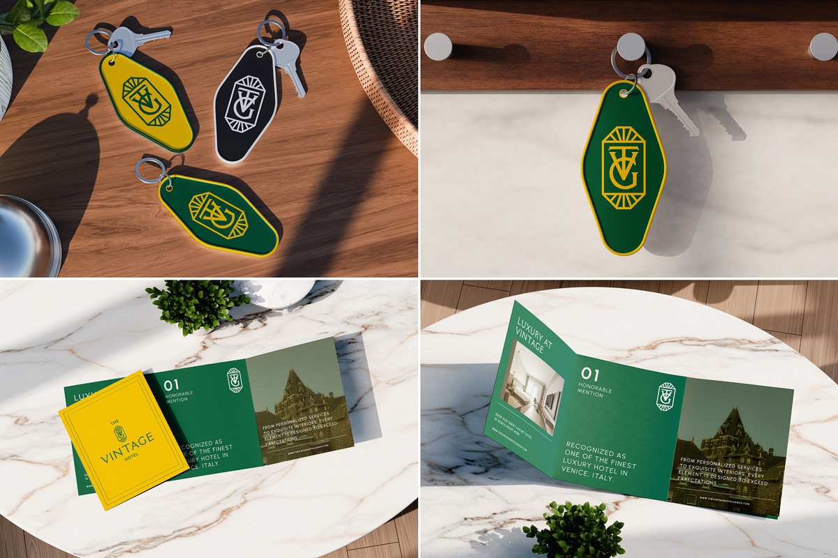 40 Hotel Branding Mockups Bundle, a Household Mockup by Vitora Mockup (Photo 6 of 12)