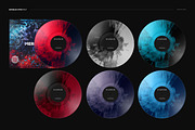 Vinyl Record & Cover Mockup Set, a Merchandise Mockup by creatsy5 (Thumbnail 12 of 54)