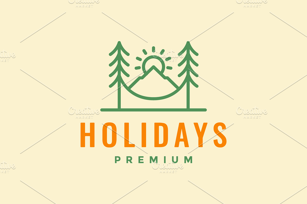 mountain outdoor adventure logo, a Branding & Logo Template by devastd