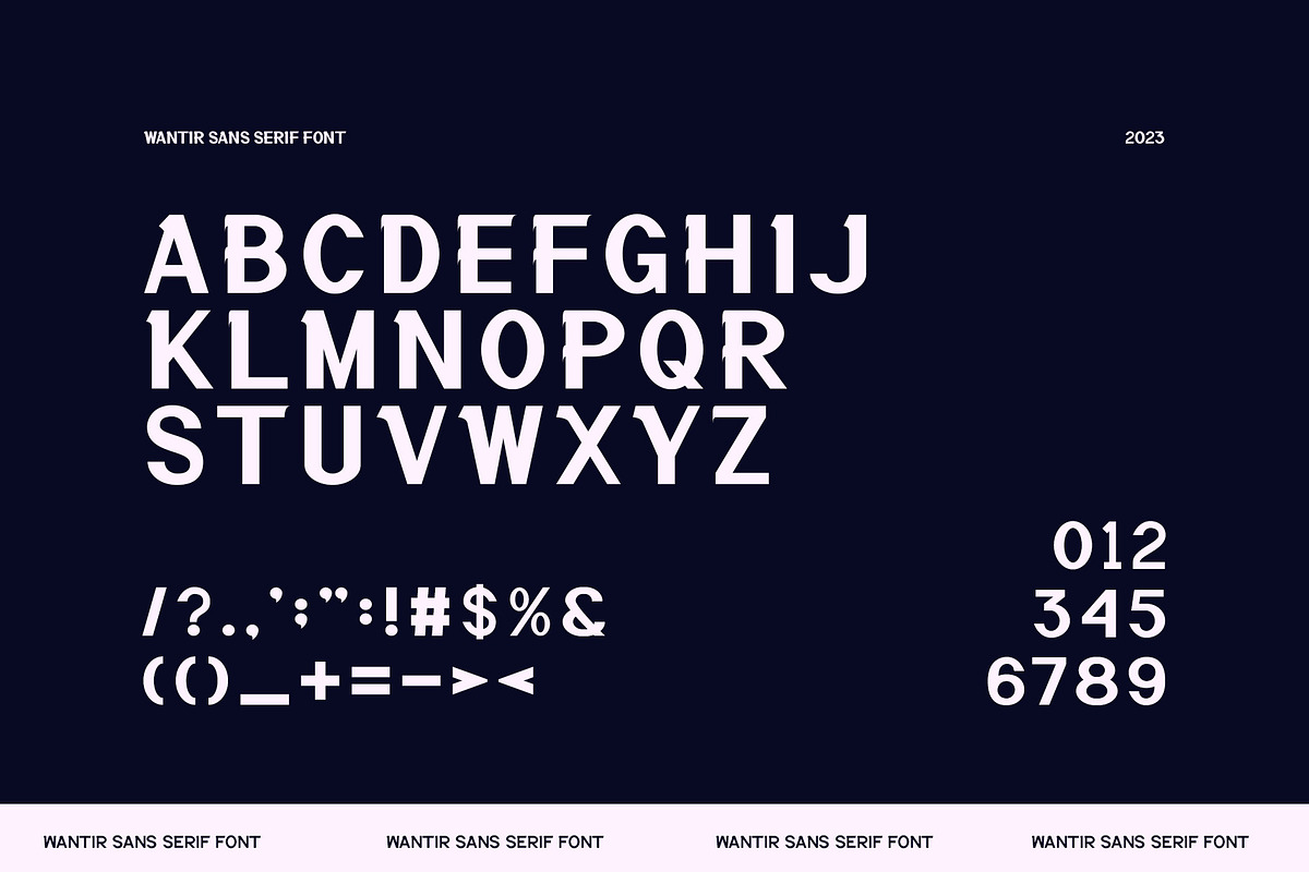Wantir - Modern Sans Serif, a Sans Serif Font by TypeLogue (Photo 5 of 5)