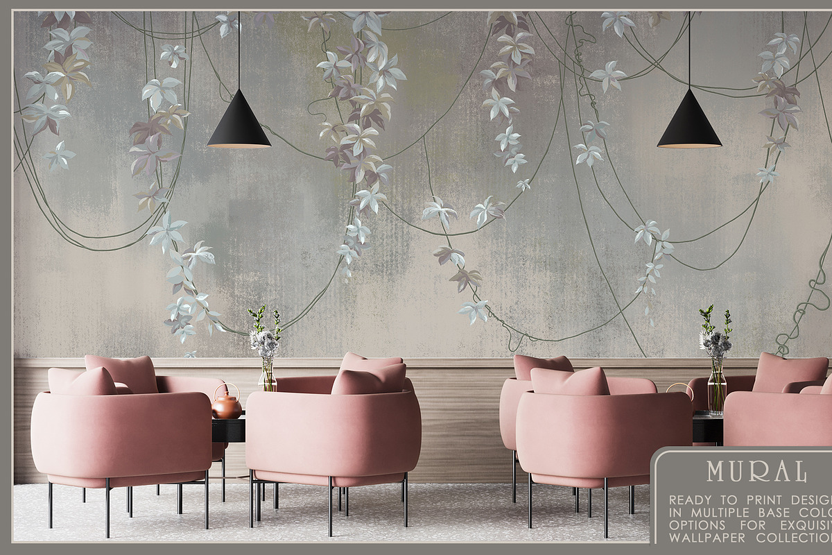 Fresco collection Virginia vines, a Wallpaper Graphic by Natalia0307 (Photo 16 of 22)