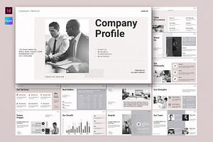 Company Profile Presentation, a Presentation Template by E-Type