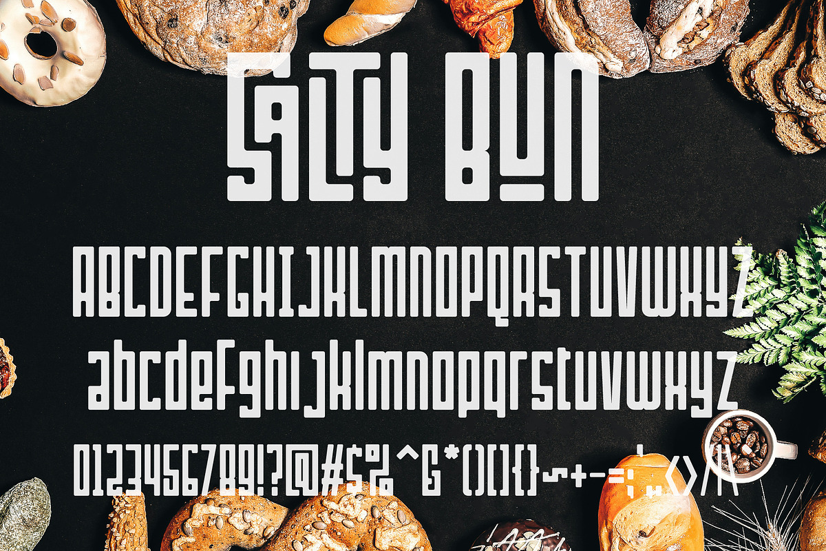 SALTY BUN, a Sans Serif Font by NendesKombet Studio (Photo 12 of 12)