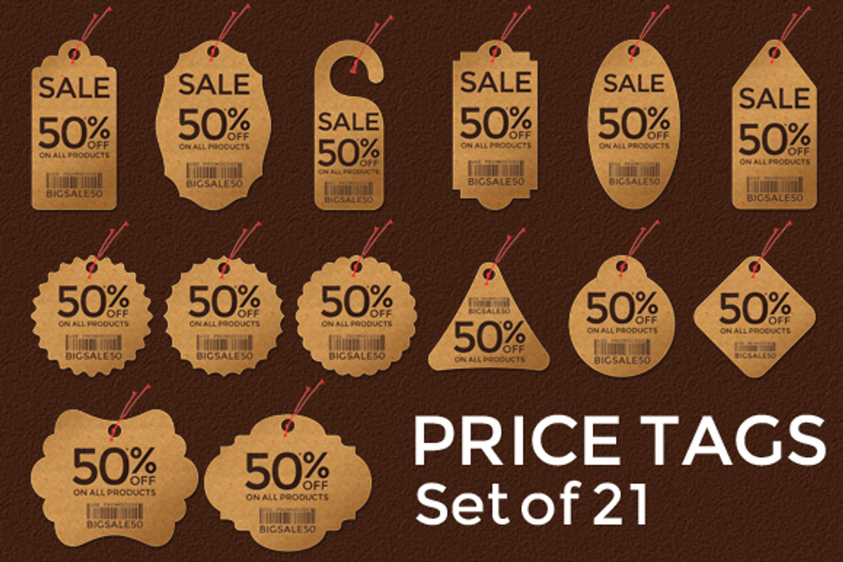 Price Tags - Set of 21, a Templates & Theme by Thekeypixel (Photo 1 of 4)