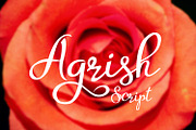 Agrish, a Script Font by Digital Typeface Studio (Thumbnail 1 of 4)