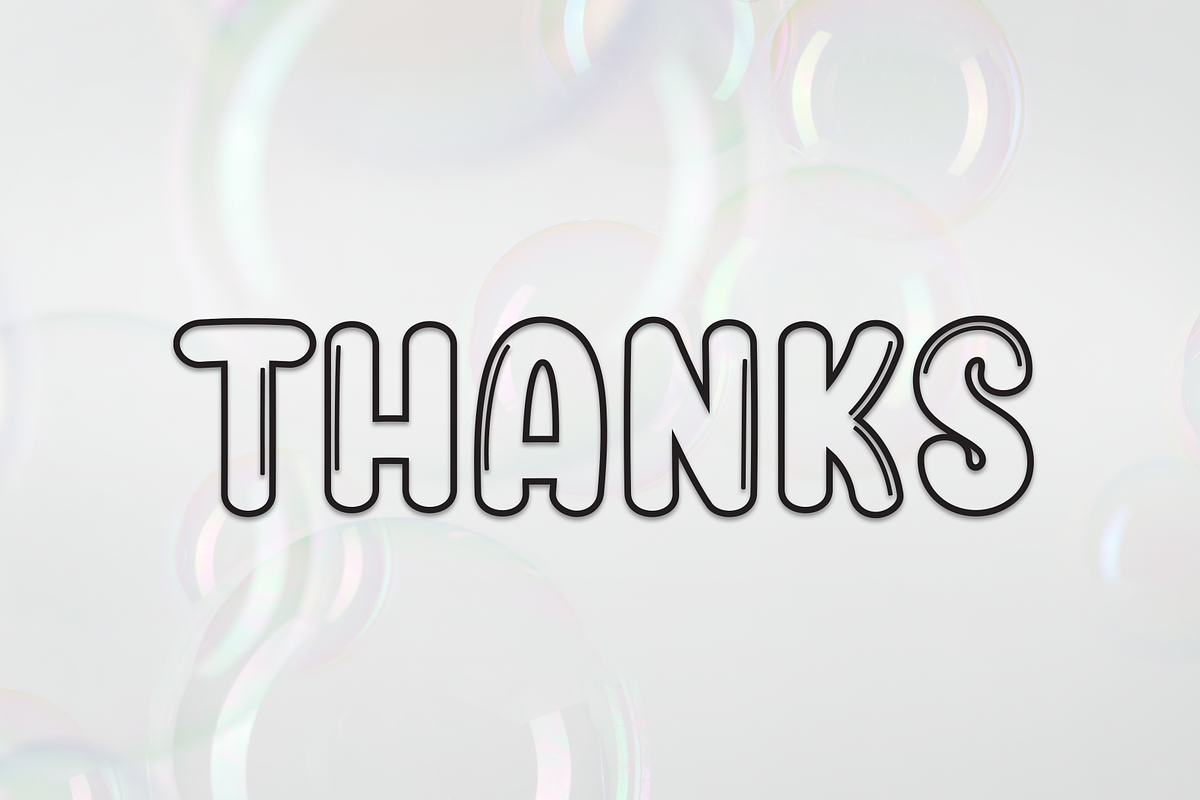 Special Bubble | Script Font, a Script Font by Scratchones (Photo 8 of 8)