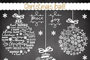 Vector christmas ball cliparts, an Illustration by burlapandlace (Thumbnail 3 of 3)
