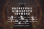 Giant Myth Font, a Blackletter Font by yantodesign (Thumbnail 9 of 10)