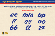 Signboard Casual Sign Painter Font, a Handwritten Font by Paper Moon Graphic Supply (Thumbnail 3 of 16)