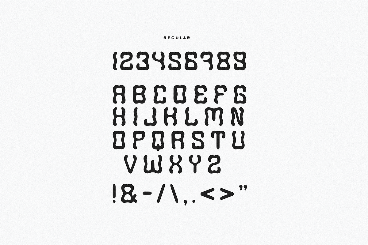 Wiggle Display Font, a Font by GRPXSTORE (Photo 3 of 4)
