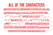 Rigby – Condensed Font, a Sans Serif Font by Craft Supply Co. (Thumbnail 8 of 8)
