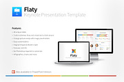 Flaty Keynote Presentation Template, a Presentation Template by iDny (Thumbnail 1 of 3)