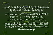 CS Amilia Stamp, a Script Font by Craft Supply Co. (Thumbnail 8 of 8)