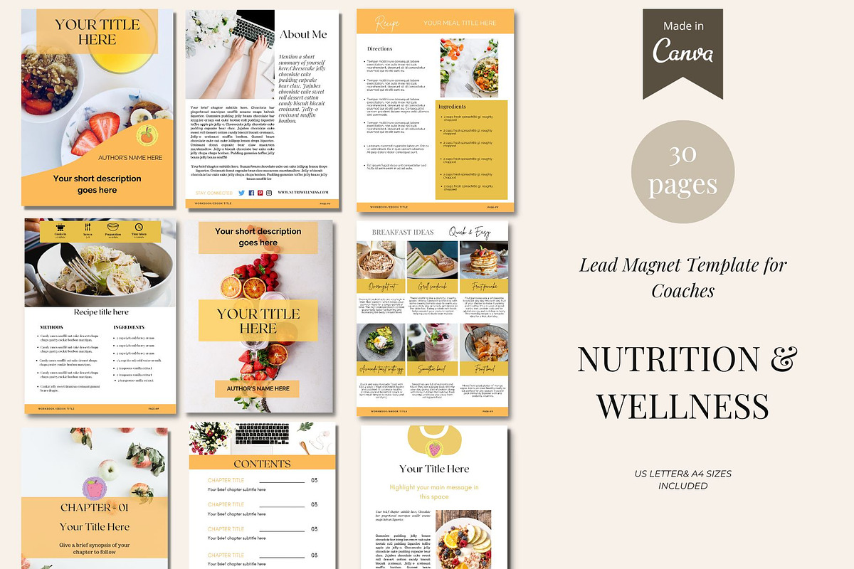 Lead Magnet Template Canva Coach