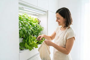Indoor Veggie Harvest, a Nature Photo by CREATIVEDEF
