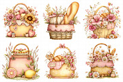 Summer Picnic Basket Clipart, an Illustration by Daily.Designs (Thumbnail 7 of 8)