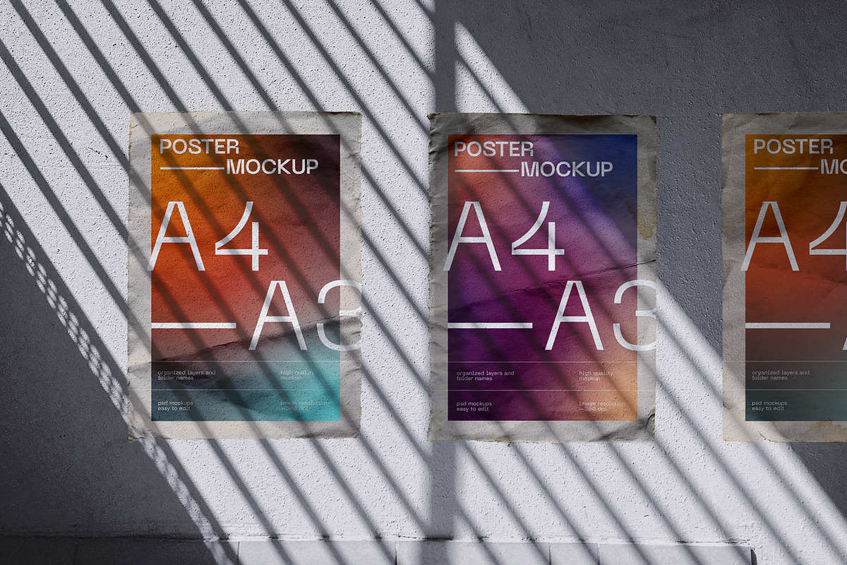 Urban Outdoor Poster Mockup, a Print Template by dpi (Photo 9 of 28)