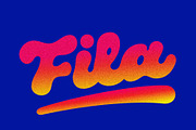 Fila - Bold Rounded Script Font, a Script Font by HRDR (Thumbnail 1 of 15)