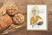 People baking, a Food Illustration by handsketched (Thumbnail 6 of 10)