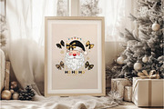 Chunky Yarn Christmas Ho Ho Ho PNG, an Illustration by DreamArtGraphic (Thumbnail 3 of 6)