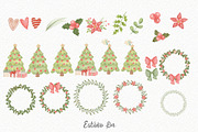 Cute Christmas Watercolor, a Seasonal Illustration by Estúdio Lin (Thumbnail 6 of 8)