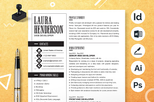 Web Developer Curriculum Vitae