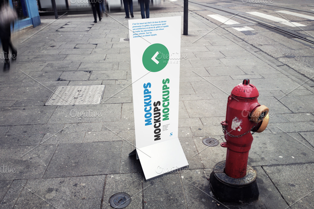 Outdoor Signage Mockup - 01, a Product Mockup by Formelier (Photo 1 of 4)