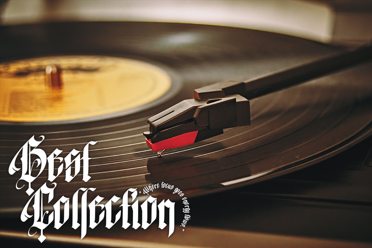Antithesis Letter - Blackletter Type, a Blackletter Font by Meizzaluna Design (Photo 8 of 10)