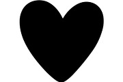 Heart Icons Silhouette, an Object Graphic by Creativeshirt (Thumbnail 12 of 17)