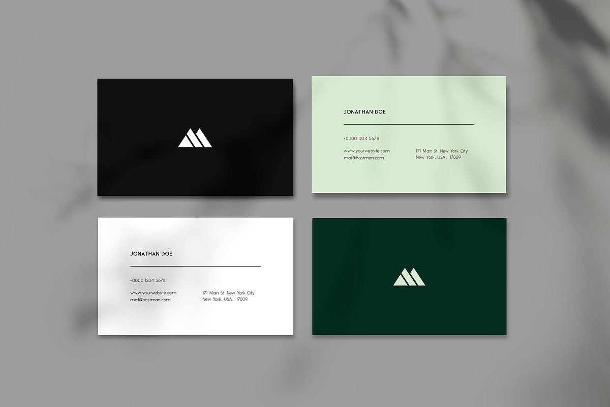 Elegant Simple Business Card, a Business Card Template by Saman Osama (Photo 3 of 6)