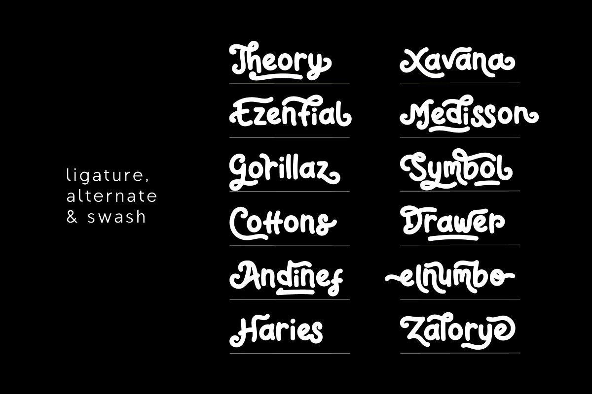 Reaf Singer Playful Font, a Script Font by Dicubit (Photo 8 of 9)