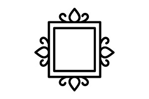 Frame Line Icon, an Icon by Pexelpy