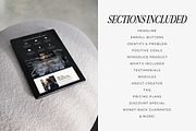Showit Sales Page Template, a Landing Page Template by Blush Created (Thumbnail 3 of 18)