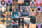 100 Grainy Gradients. Posters, a Background Graphic by Purple (Thumbnail 9 of 11)