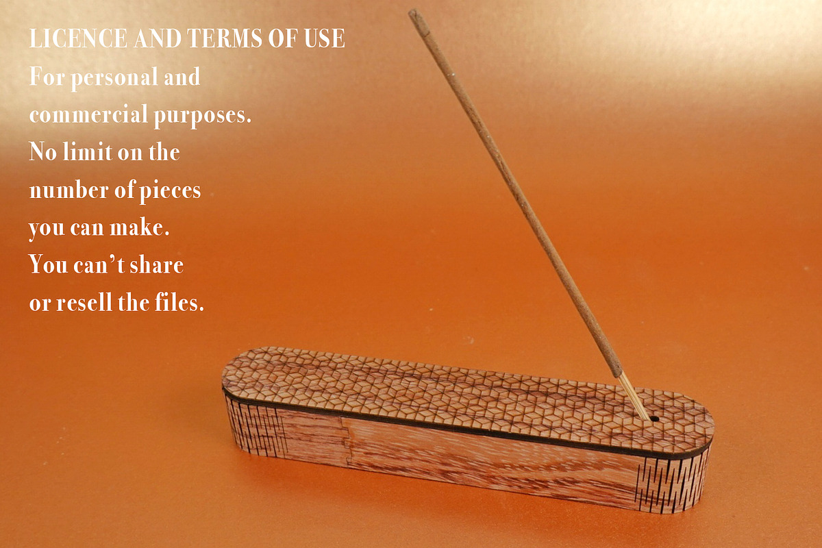 Incense Holder Flexi Box 4 Laser Cut, an Object Graphic by MaramadeLaser (Photo 4 of 5)