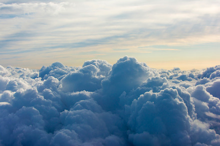 Aereal view of cloudy sky featuring cloud, sky, and clouds