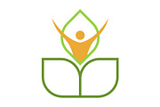 Wellness logo design template, a Branding & Logo Template by Sumberpangan (Thumbnail 1 of 3)