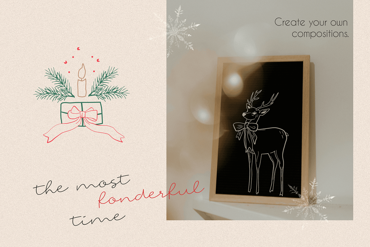 Christmas tale - holidays art, an Object Graphic by DigARTbyHavroshka (Photo 7 of 11)