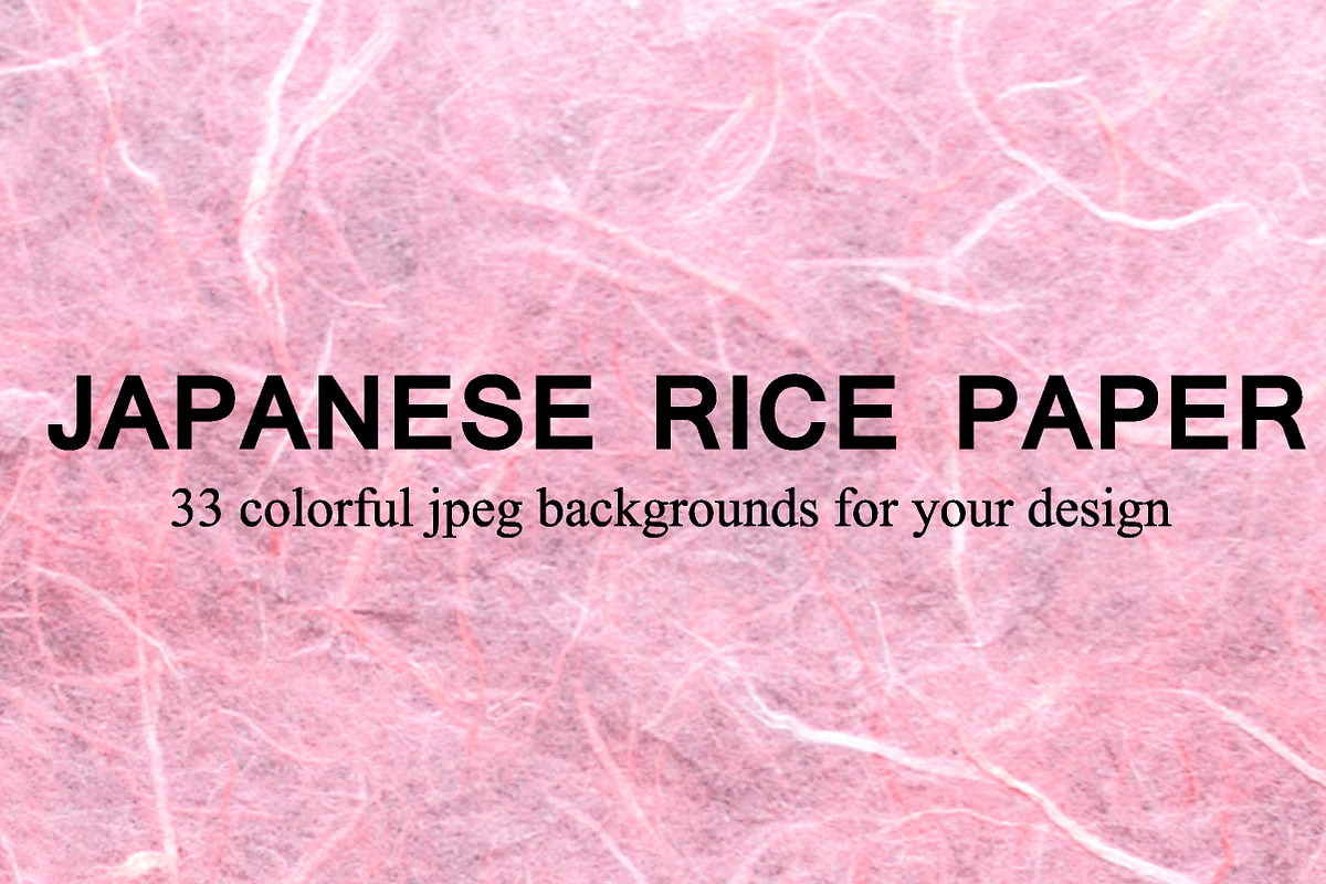 Japanese Rice Paper. Set of Textures, a Texture Graphic by Svetlana Kononova (Photo 1 of 7)