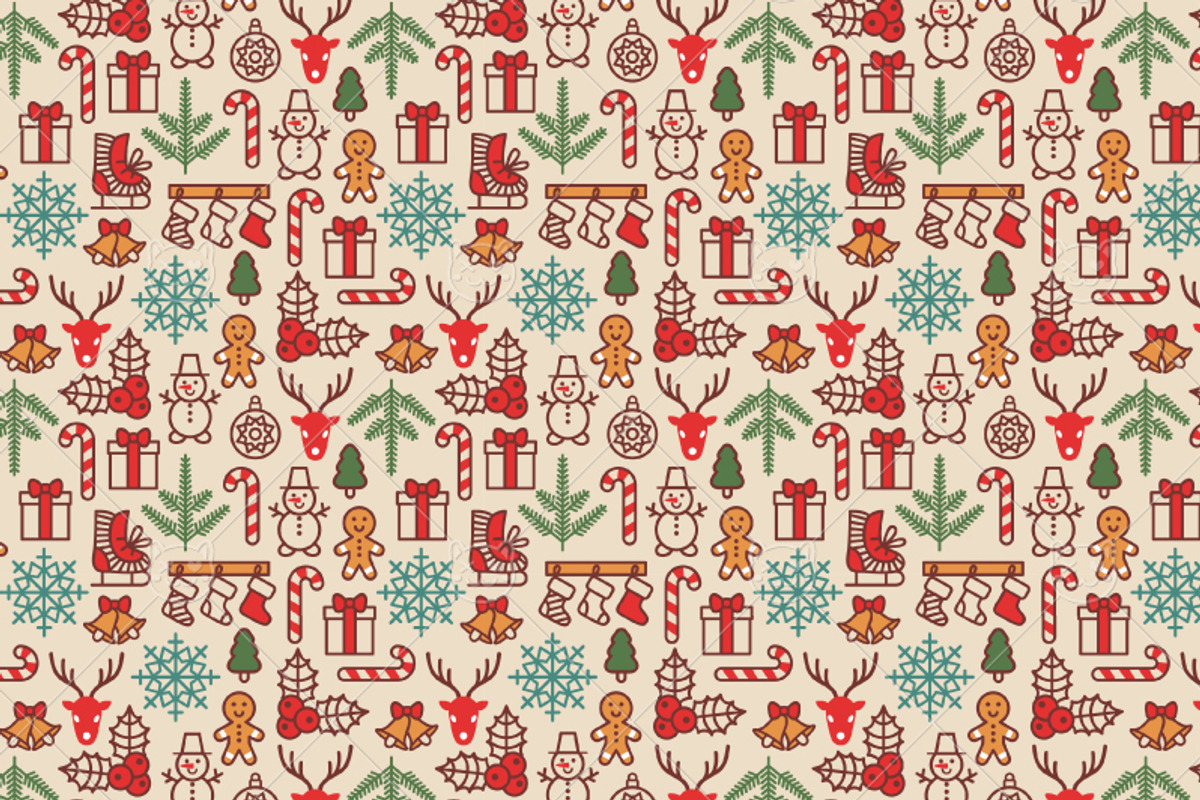 Christmas Patterns Collection preview 3