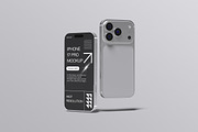 Iphone 17 Pro Mockup, an iPhone Mockup by Afif_studio (Thumbnail 3 of 5)