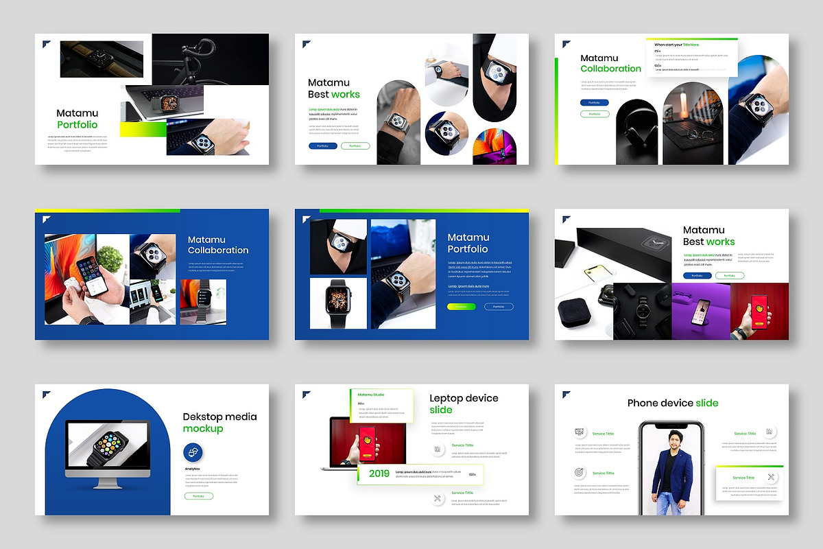 Matamu - Business Google Slide Templ, a Presentation Template by Dens Creative Studio (Photo 4 of 6)