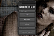 Halftone Creator Photoshop Plugin, a Plug-in Add-On by Medialoot (Thumbnail 1 of 2)