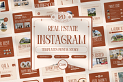120 Real Estate Instagram Template, a Social Media Template by Branding Victory STD (Thumbnail 1 of 10)