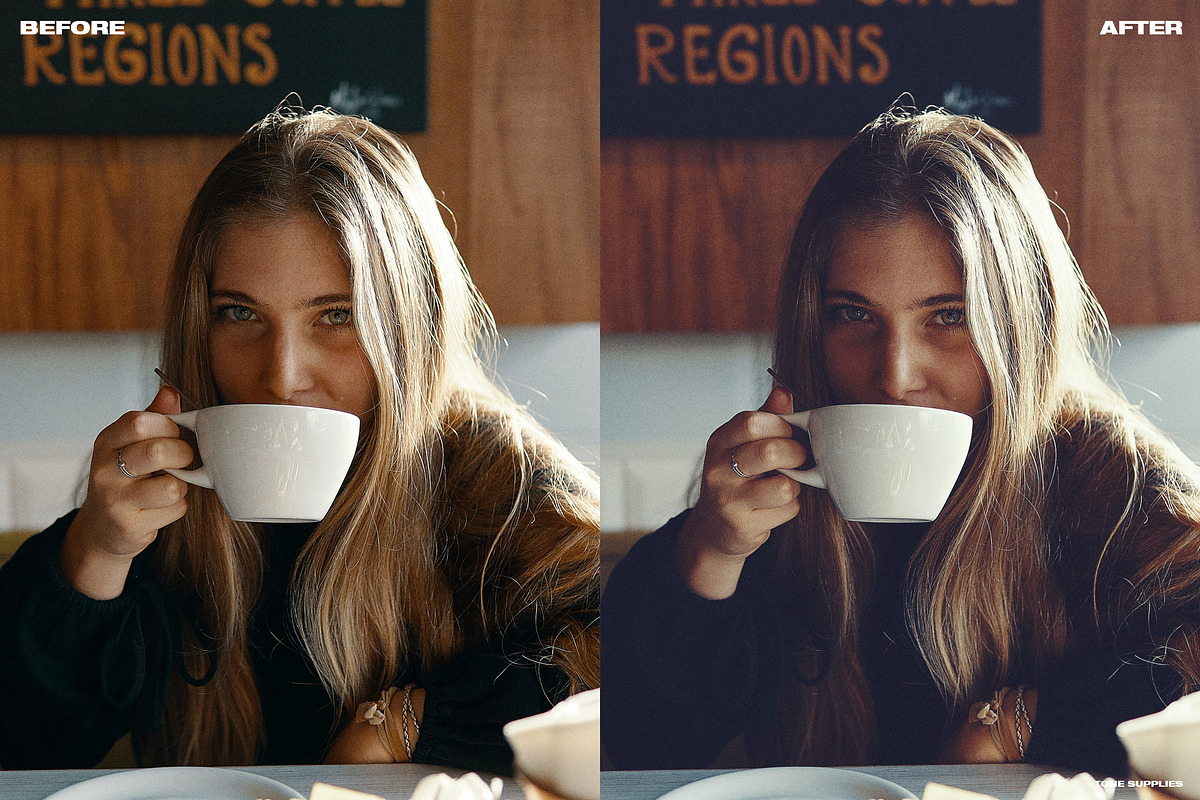 Retro Film LUT Presets Photoshop, a Preset Add-On by TONE SUPPLIES (Photo 9 of 10)