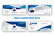 Email Signatures Pack, an Email Template by Curve Design (Thumbnail 1 of 9)