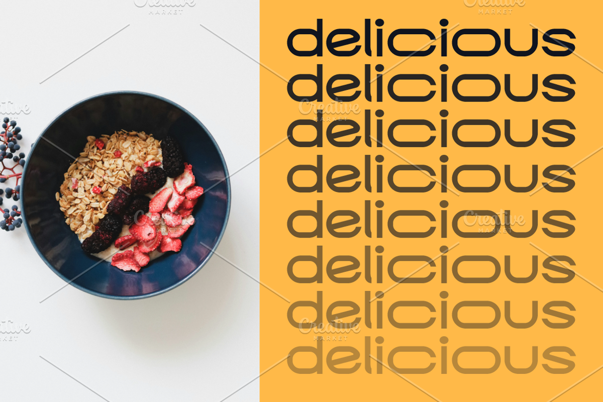 Cartitra Expanded Modern Font, a Sans Serif Font by Artiveko (Photo 4 of 7)
